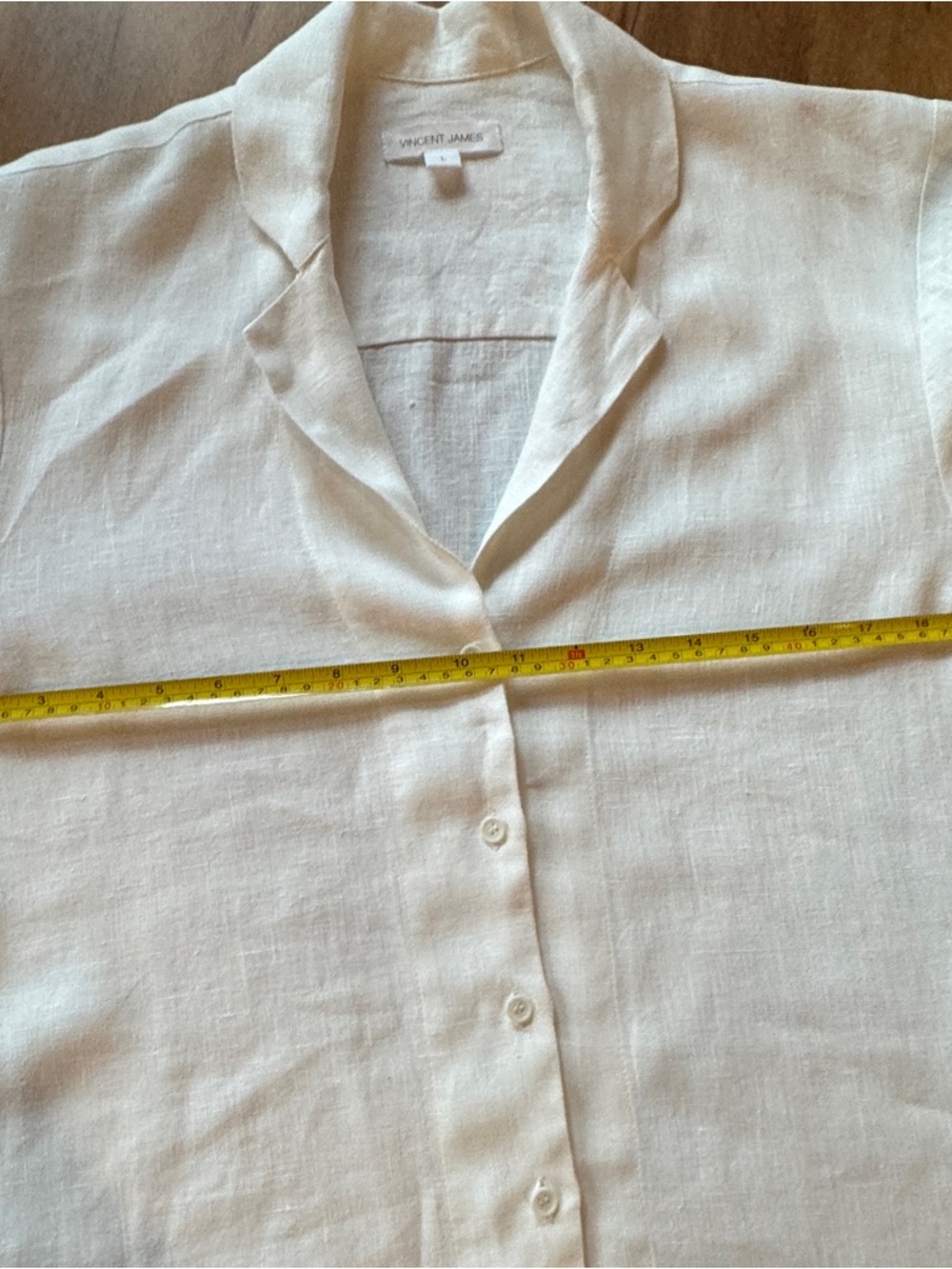 Vincent James Hutton Linen Blouse - Picture 6 of 8
